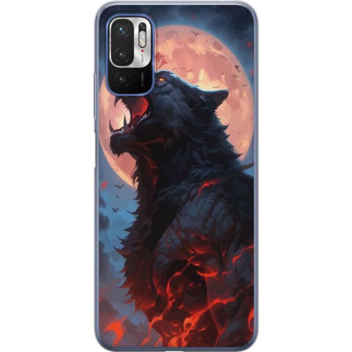 iSecrets - Mobilskal till Xiaomi Redmi Note 10 5G med Ylande varg