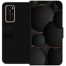 iSecrets - Plånboksfodral till Huawei P40 med Lyxig Cirklar