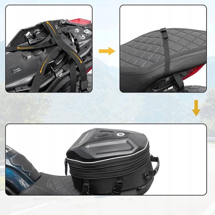 Rockbros - Rockbros Motorcykel Tankväska 35 L 30140026001 - Svart
