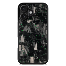 A-One Brand - iPhone 17 Mobilskal MagSafe Aramid Fiber Large Texture - Grön