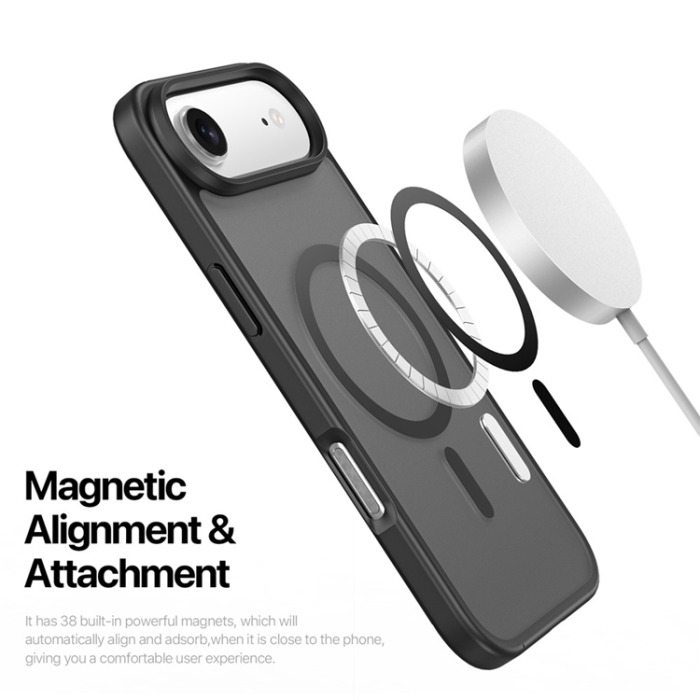 Dux Ducis - Dux Ducis iPhone 17 Air Mobilskal MagSafe Yind - Svart