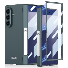 GKK - GKK Galaxy Z Fold 7 Mobilskal Hinge Kickstand - Grön