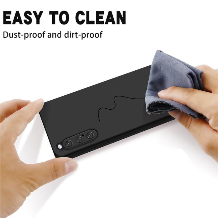 A-One Brand - Sony Xperia 10 V Mobilskal Liquid Silicone - Svart