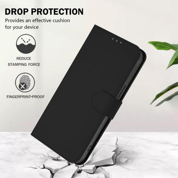 OEM - Samsung Galaxy S26 Ultra Fodral Konstläder Solid Color - Svart