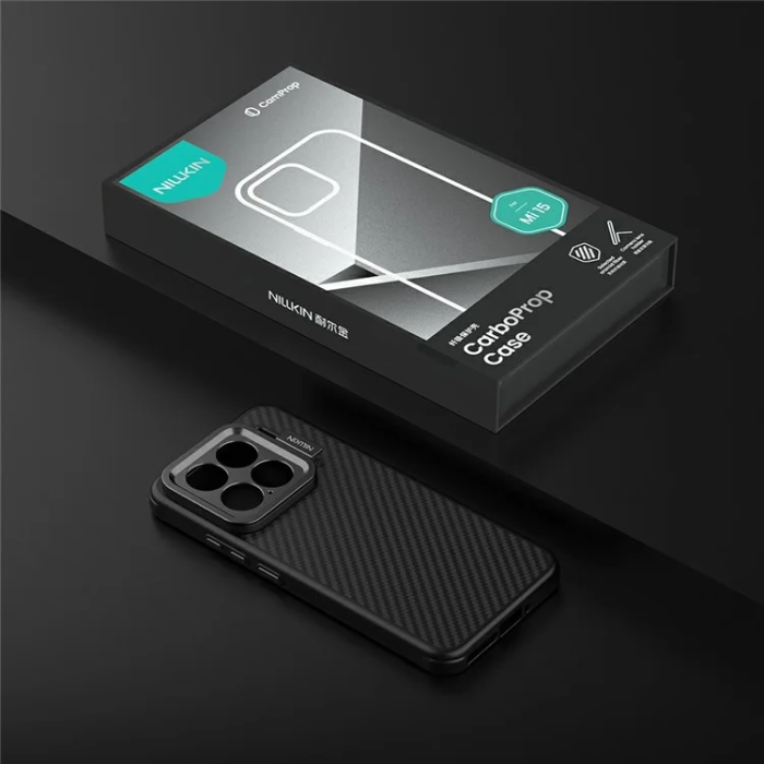 Nillkin - Nillkin Xiaomi 15 Mobilskal MagSafe Linsstativ - Svart
