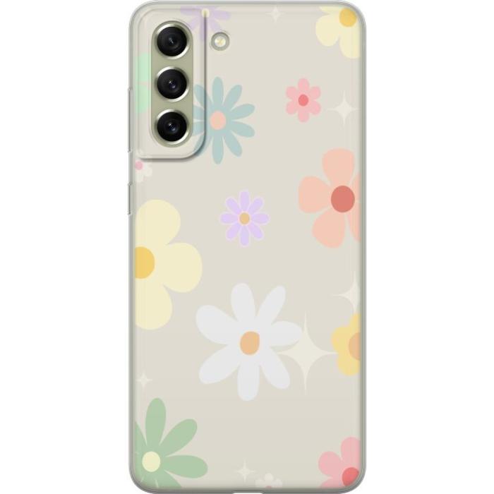 iSecrets - Mobilskal till Samsung Galaxy S21 FE 5G med fejdande blommor
