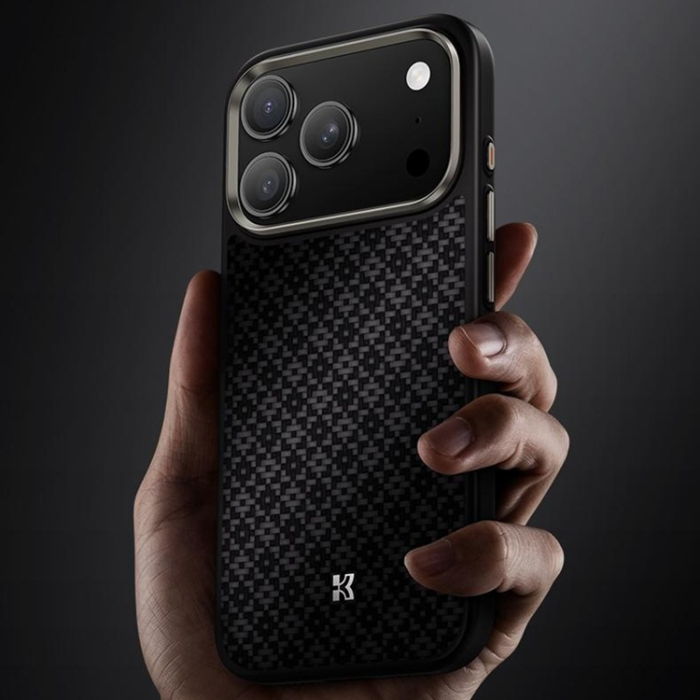 Benks - BENKS iPhone 17 Pro Max Mobilskal MagSafe Aramid Fiber Weave