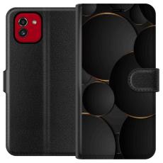 iSecrets - Plånboksfodral till Samsung Galaxy A03 med Lyxig Cirklar