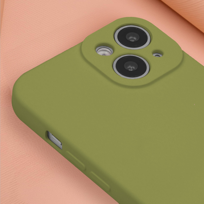 OEM - iPhone 16 Plus Mobilskal Silikon - Olive