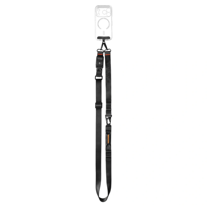 Spigen - Spigen Universal Mobilrem Crossbody Lanyard DA30M - Svart