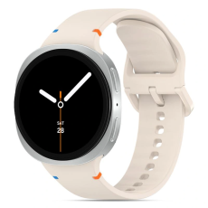 Tech-Protect - Tech-Protect Galaxy Watch 8 (40/44/46mm) Armband Silikon - Starlight