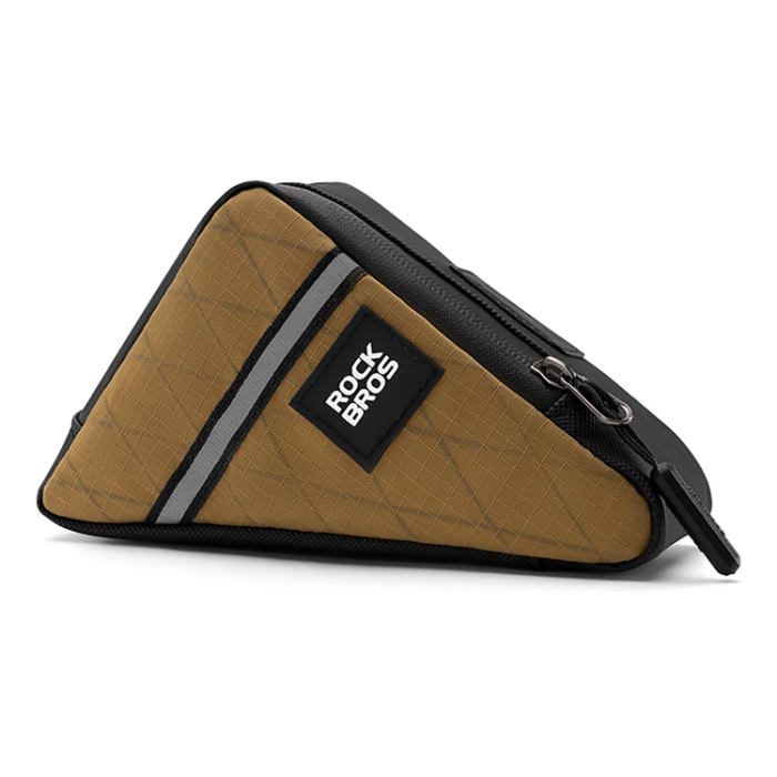 Rockbros - Rockbros Triangel Cykelramväska 0.3L - Brun