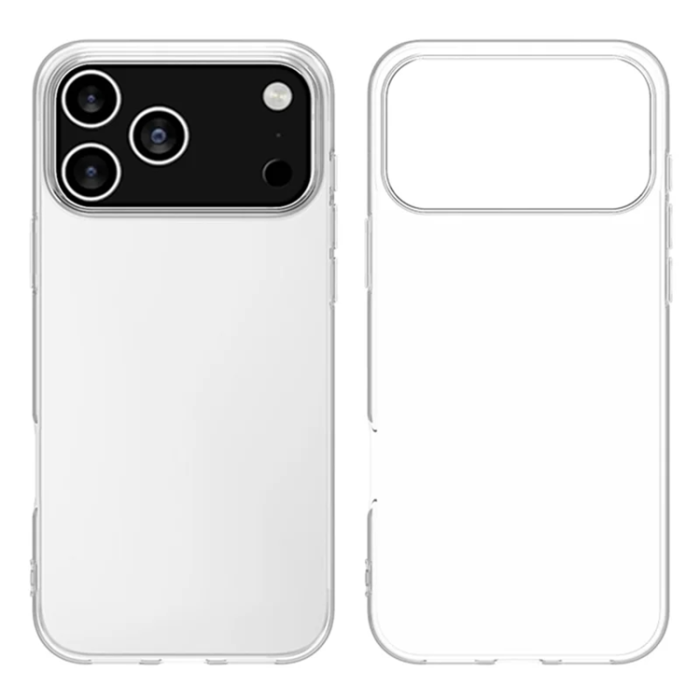 Boom of Sweden - BOOM iPhone 17 Pro Max Mobilskal Slim Fit Soft TPU - Transparent