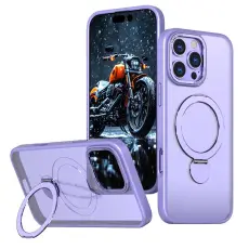 A-One Brand - Mobilskal till iPhone 14 Pro Max MagSafe Rotating Kickstand - Lila Lila
