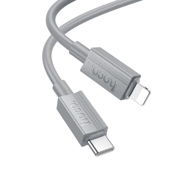 Hoco USB-C Till Lightning 1m Kabel 27W X107 - Grå | 3541 | AlltMobil