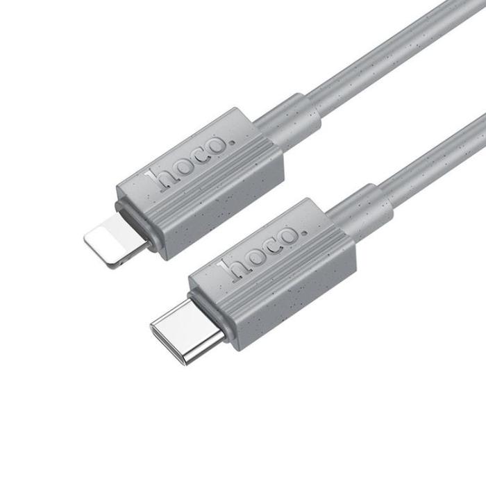 Hoco - Hoco USB-C Till Lightning 1m Kabel 27W X107 - Grå