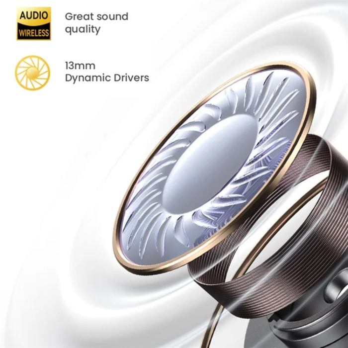 USAMS - USAMS TWS In-Ear Hörlurar Bluetooth ENC Dual-Mic X-don - Svart