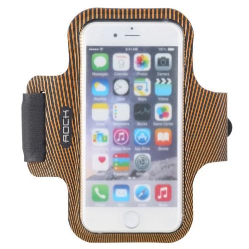 Rock Smart Sports Armband till iPhone 6/6S - Orange | 2353 | AlltMobil