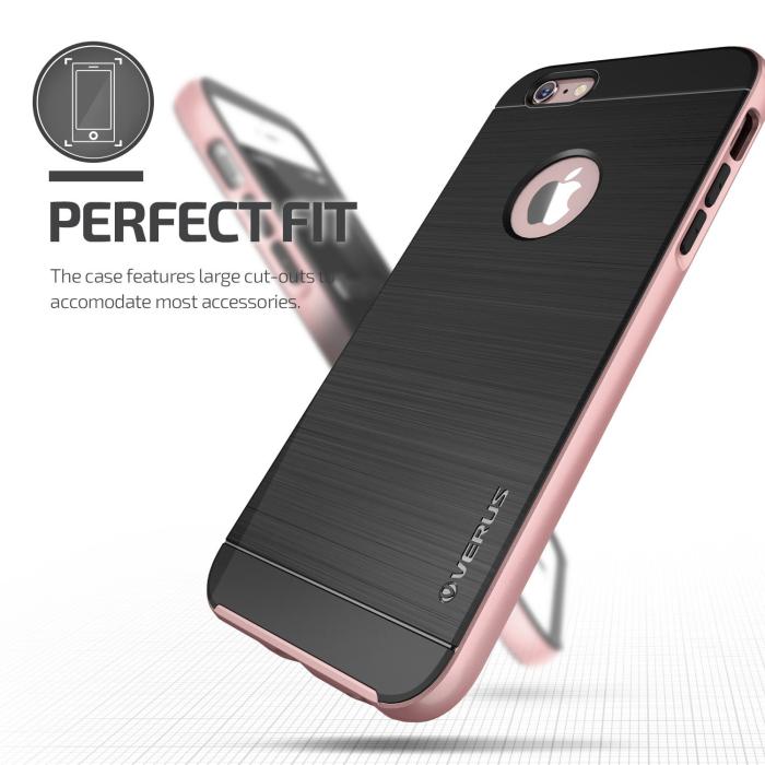 VERUS - Verus High Pro Shield Skal till Apple iPhone 6(S) Plus - Rose Gold