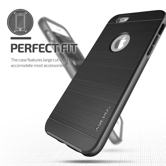 VERUS - Verus High Pro Shield Skal till Apple iPhone 6(S) Plus - Steel Silver