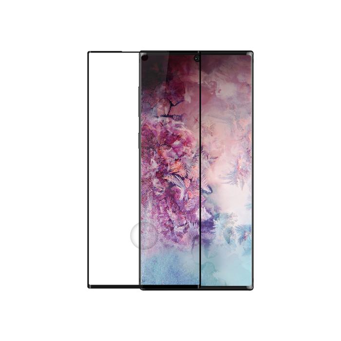 UTGATT1 - GEAR Härdat Glas 3D Full Cover Black Samsung Note 10 Plus 2019