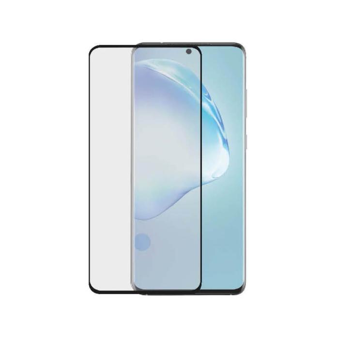 UTGATT1 - GEAR Härdat Glas 3D Full Cover Black Samsung S20 Ultra