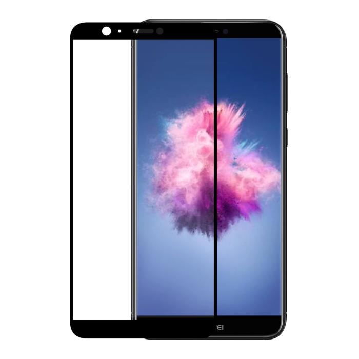 UTGATT1 - GEAR Härdat Glas 3D Full Cover Svart Huawei P Smart 2018