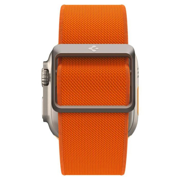 Spigen - Spigen Apple Watch 7/8 (45/49mm) Armband Fit Lite - Orange