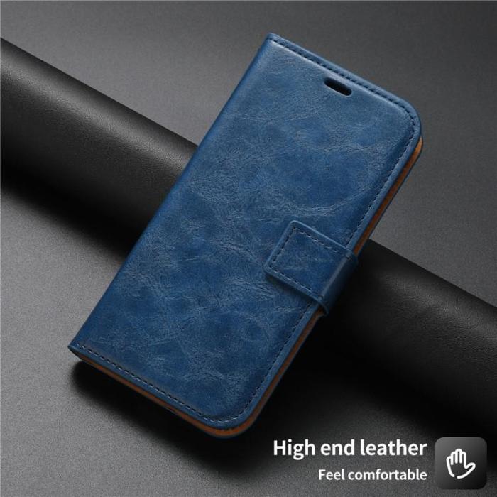 OEM - iPhone 15 Plus Plånboksfodral 2-in-1 Detachable - Blå