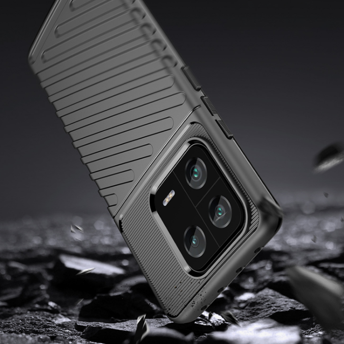 OEM - Xiaomi 13 Pro Skal Thunder Silicone Armor - Svart