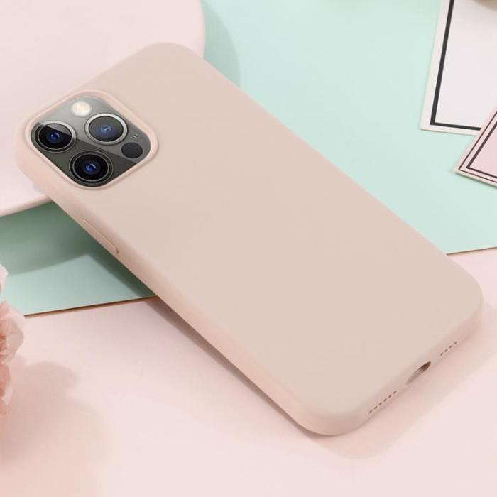UTGATT1 - iPhone 14 Pro Max Skal Magsafe Silikon - Rosa