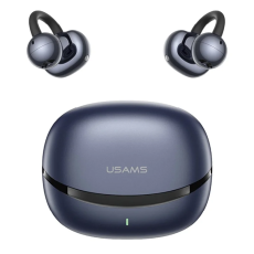 USAMS - USAMS Clip-On Tr&aring;dl&ouml;s H&ouml;rlurar Echo R03 Bluetooth 5.0 med 11 mm - Bl&aring;
