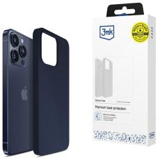 3MK - 3MK Mobilskal till iPhone 16 Pro 6.3 Silikon - Marinbl&aring;