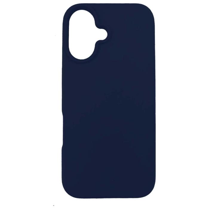 3MK - 3MK Mobilskal till iPhone 16 Plus 6.7 Silikon - Marinblå