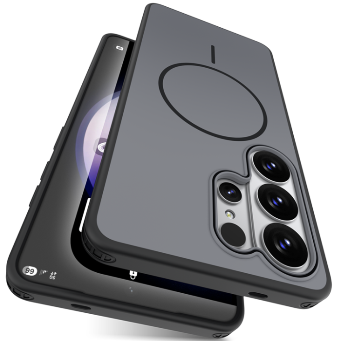A-One Brand - Mobilskal för Galaxy S26 Ultra MagSafe Hybrid Armor T - Svart