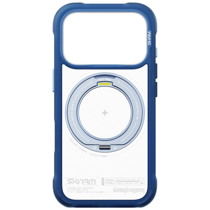 Skinarma - Skinarma Mobilskal För iPhone 18 Pro Max/17 Pro Max Magsafe Atlas - Blå