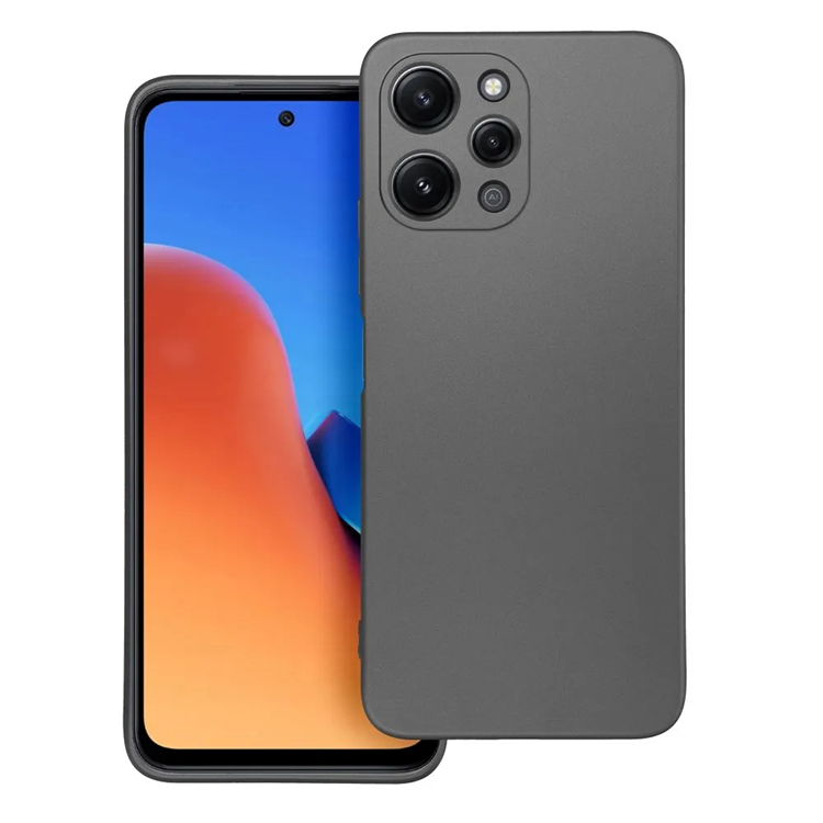 Xiaomi Redmi 12 4G Mobilskal Metallic - Grå | 2353 | AlltMobil