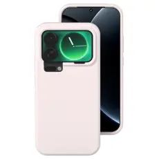 A-One Brand - Xiaomi 17 Pro Max Mobilskal Silikon Shockproof - Grå Rosa