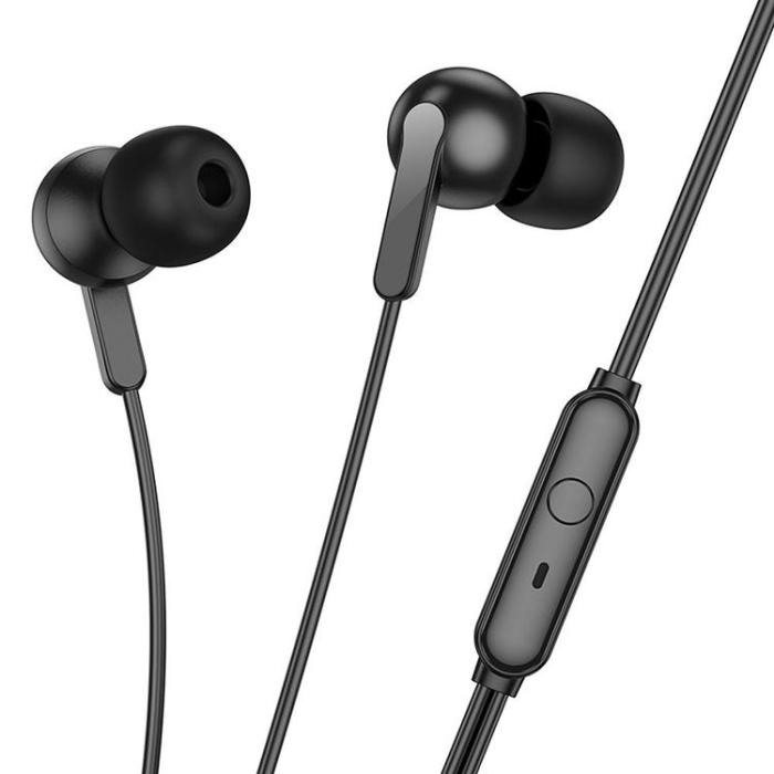 Hoco - Hoco In-Ear Trådbundna Hörlurar Jack 3.5 mm M124 - Svart