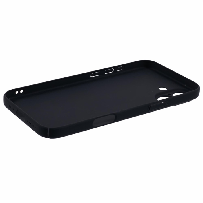 A-One Brand - iPhone 16 Mobilskal Skin-Touch Rubberized PC - Svart