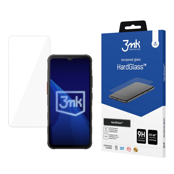 3MK - 3MK Galaxy XCover 7 Härdat Glas Skärmskydd HardGlass - Clear