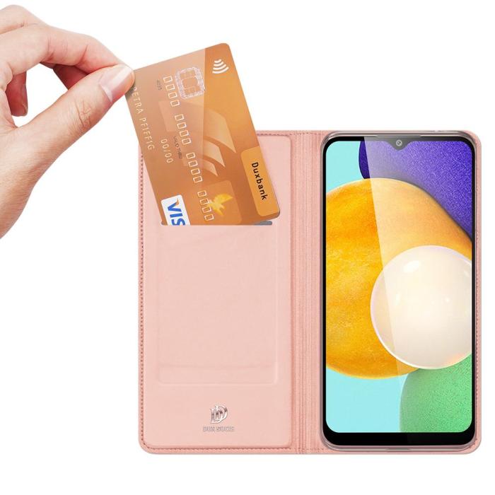 Dux Ducis - Dux Ducis Galaxy A03s Plånboksfodral Skin Pro - Rosa