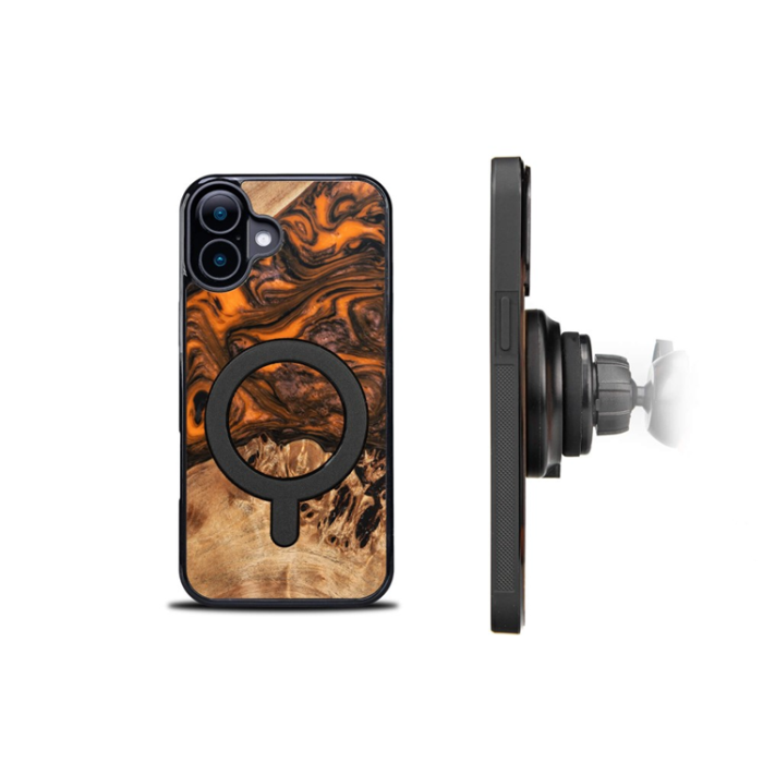 Bewood - Bewood iPhone 16 Plus Mobilskal Magsafe Unique Orange