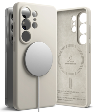 Ringke - Ringke Mobilskal F&ouml;r Galaxy S26 Ultra Magsafe Silikon - Stone