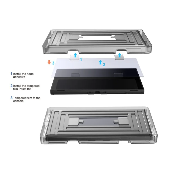 Dobe - [2-Pack] Dobe Nintendo Switch 2 Härdat glas Skärmskydd - Clear
