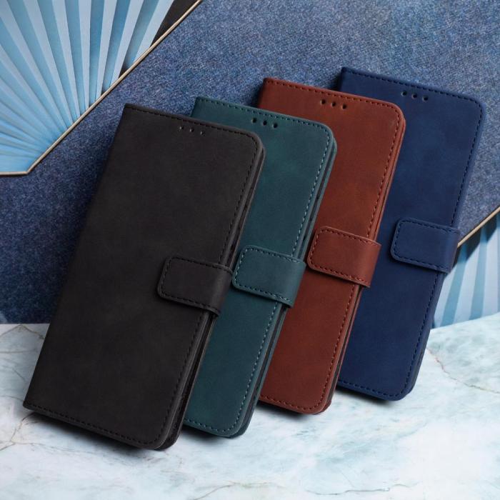 OEM - Smart Velvet fodral till iPhone XR, marinblå