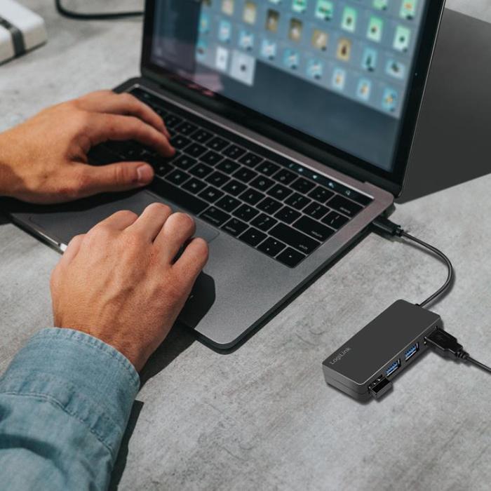 LogiLink - Logilink HUB USB 3.0 4x USB-A