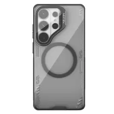 Nillkin - Nillkin Mobilskal f&ouml;r Galaxy S26 Ultra MagSafe Iceblade Prop - Transparent Svart