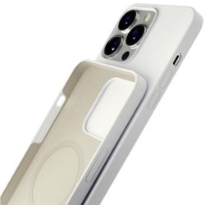 3MK - 3mk iPhone 13 Pro Max Mobilskal Magsafe Hardy - Vit