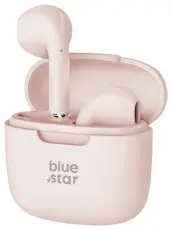 Blue Star - Blue Star Tr&aring;dl&ouml;sa In-Ear H&ouml;rlurar Bluetooth TWS FI7 - Rosa